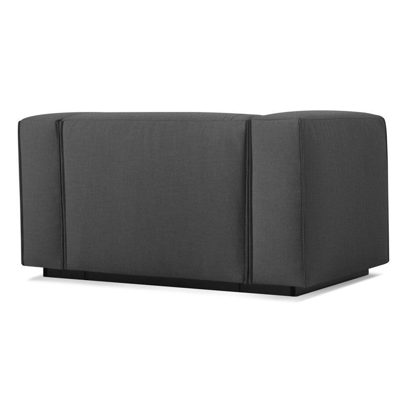 Cleon Club Chair, Maharam Meld in Panda