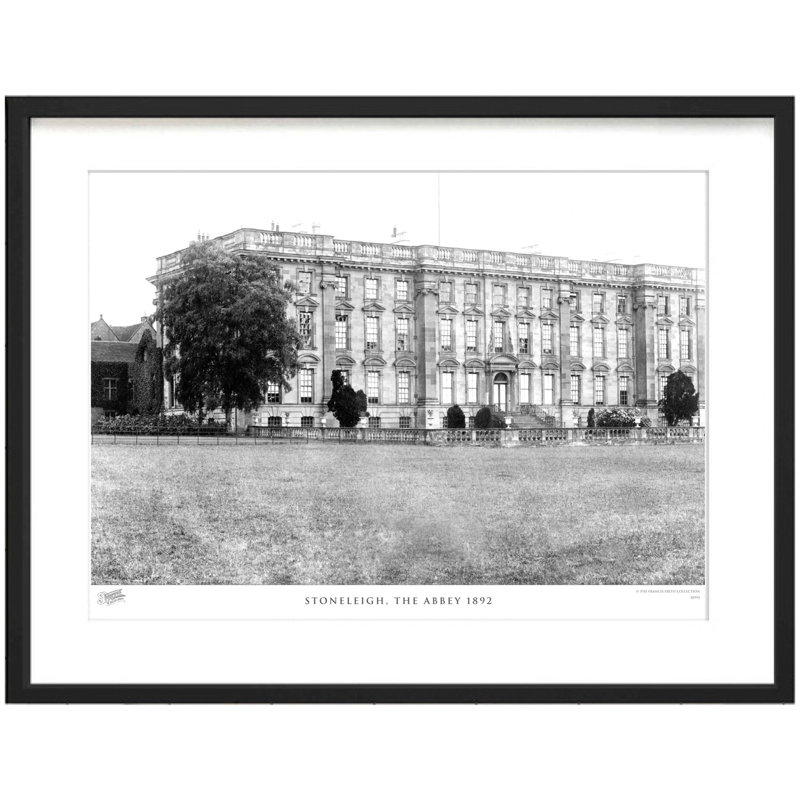 Stoneleigh, The Abbey 1892 by Francis Frith - Single Picture Frame Print, 28cm H x 36cm W x 2.3cm D