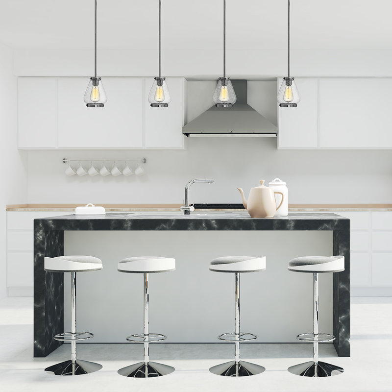 Isaurus 1 - Light Jar Pendant, Chrome