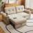 Multi-functional Light Grey Sofas, Steel Frame Convertibles For Modern Living