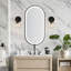 Ashyria Metal Oval Mirror