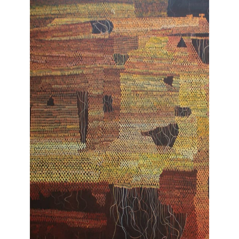 Fleurs rares | Acrylique sur toile | Par Aman Kumar Bavariya