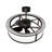 Dannae 30'' Ceiling Fan with LED Lights