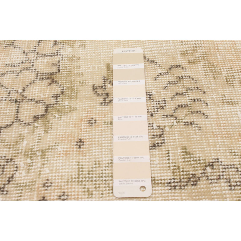 Tapis crème Garwin Vintage 3 pi 7 po x 6 pi 8 po
