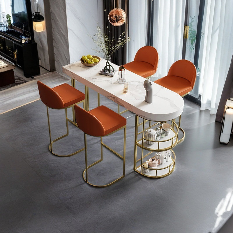 Duong, Orange / doré, Doré, H 39,3 po x L 55,1 po x l 17,7 po