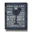  «Cocktail Sign 3» par Erin Clark, art mural sur toile, 40 po x 54 po-1948412204