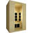 Joyous Flex 2 Person Far Infrared Sauna with Reversible Door (low Emf)