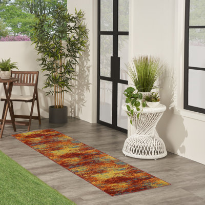 Tapis intérieur / extérieur Nourison Essentials Flame