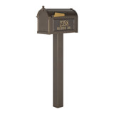 Premium Package Post Mounted Mailbox