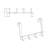 Utility Wall Mounted Coat Rack-20460364