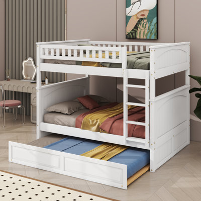 Joise Kids Full Over Full Bunk Bed with Trundle