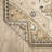 Kuester Old World Medallions Tan/ Grey Wool Blend Area Rug-587046556