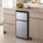 Double Door Small Refrigerator With Freezer, 3.2 Cu.ft Mini Fridge With 7 Level Adjustable Thermostat & Removable Shelves
