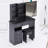 37" Middle Size Left Drawer Desktop Vanity Table With Cushioned Stool,Multi-Layer High Capacity Storage,Practical Fashionable Dresser-868874961