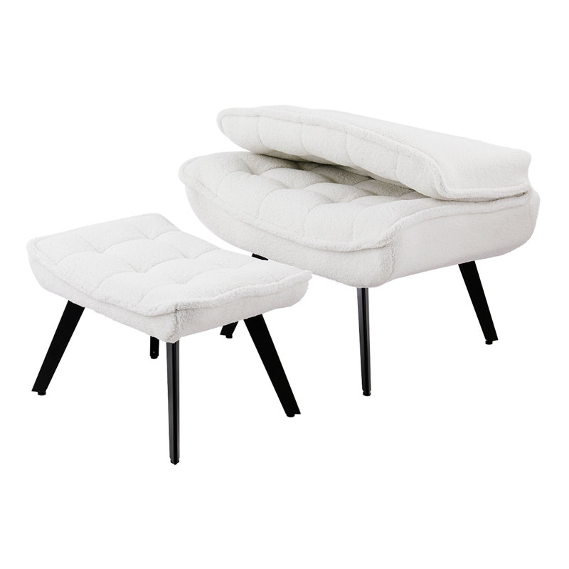 white Armchair With pedals