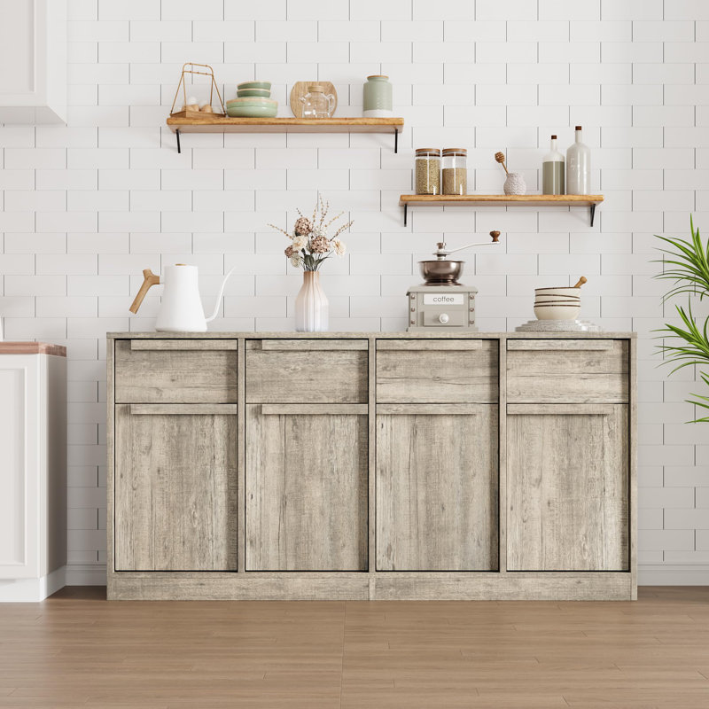 158.5cm Sideboard, Grey