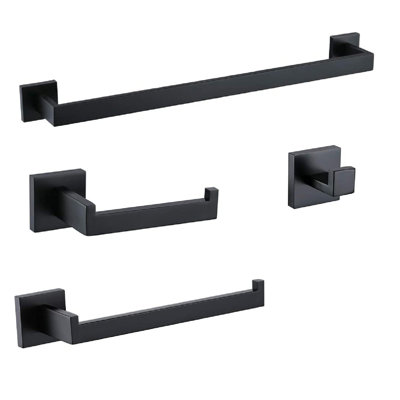 4 - Piece Bathroom Hardware Set