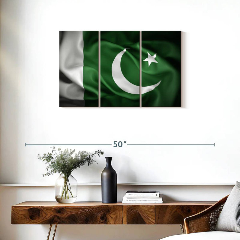 Drapeau du Pakistan, H 20 po x l 33 po