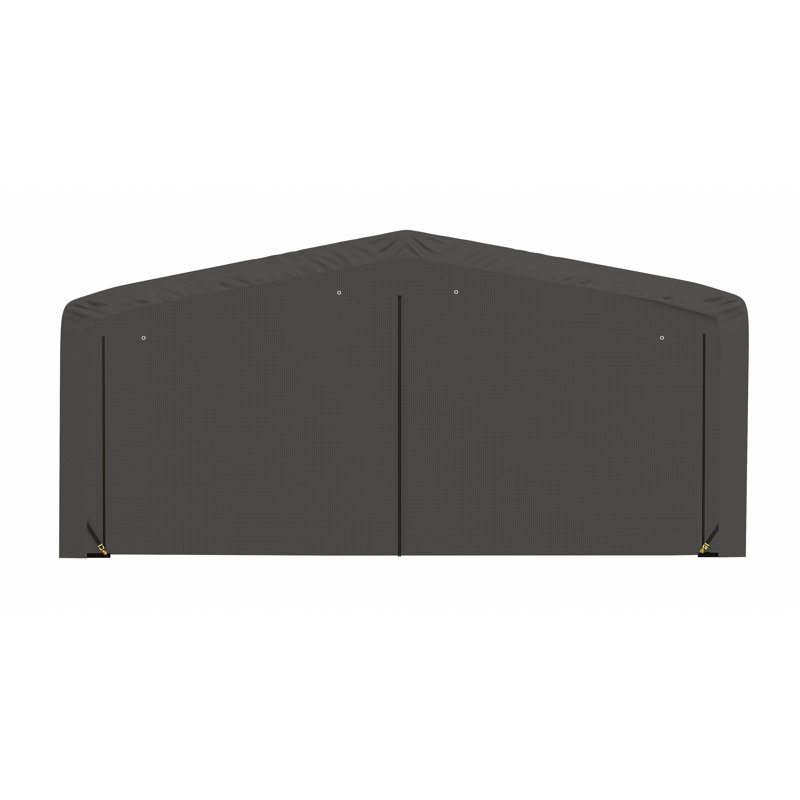 Garage Shelterube résistant au vent et à la neige, 20 x 23 x 10, gris