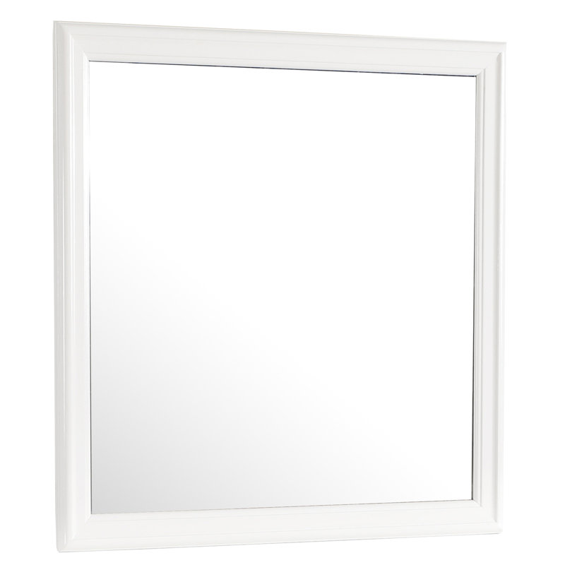 Wall Mirror, White