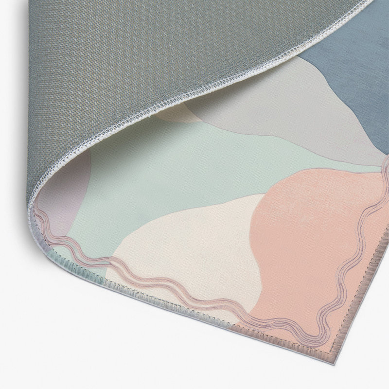 Pastel Shore Indoor And Outdoor Area Rug, Rectangle 8' x 10'