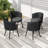 Outdoor Dining Chair-Metal & Rope With Dark Gray Cushion Patio Furniture,Weather-Resistant Patio Chairs With Cushions,MP2(Set Of 2)-1795252732