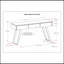Lowry - Console de canapé - Brun rustique naturel vieilli-118038032