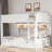 Bunk Bed With Storage Cabinets, Led Light And 2 Drawers-230435653