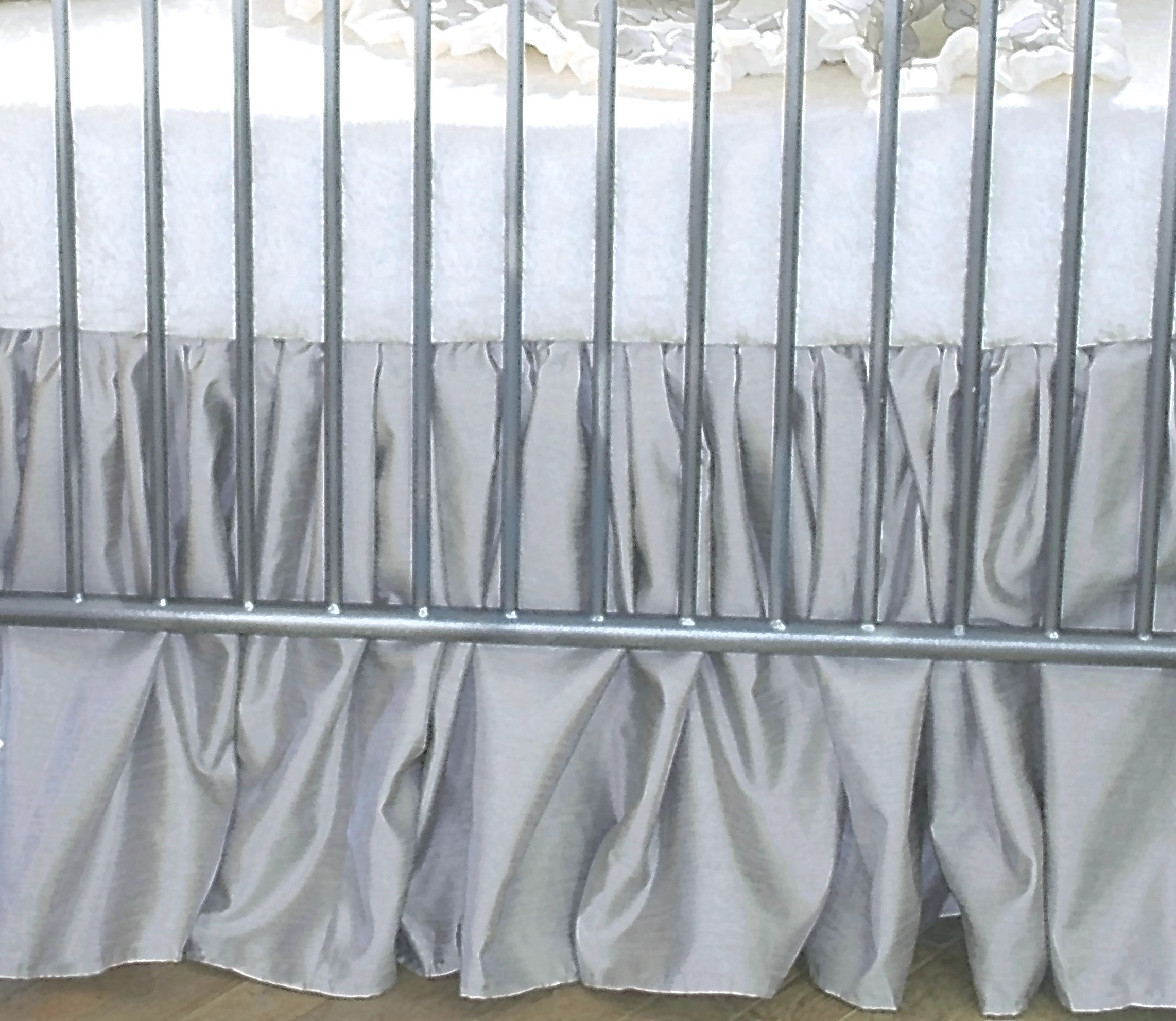 Blueberrie Kids Sterling Dust Ruffle & Reviews | Wayfair