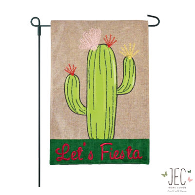 Double Sided 18'' H x 12.5'' W Polyester Garden Flag