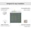 Meuble-lavabo simple en bois massif 36 po Tidworth avec plateau en quartz 1,5 po-77851509-83279749-83279750