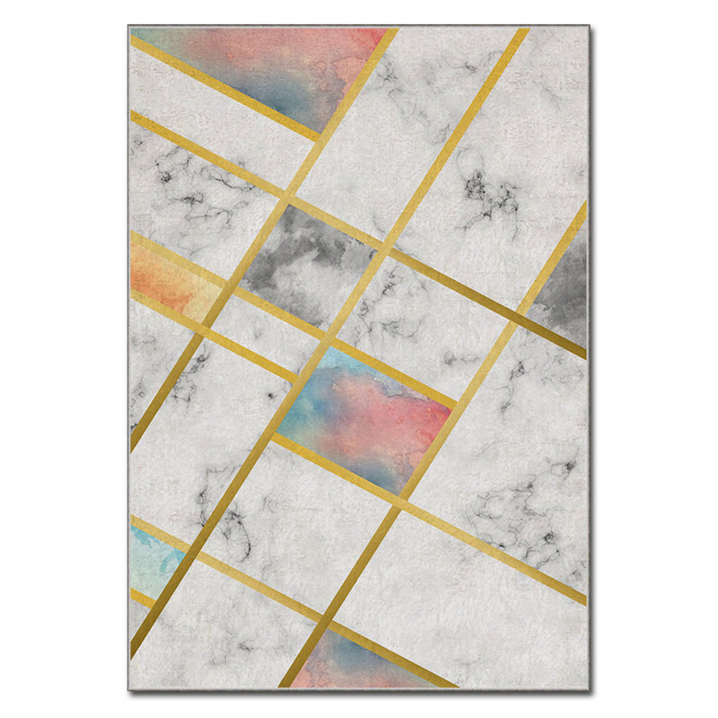 Luxurious Polyester Carpet, 39.4 x 70.9 Inches | 740 g/m² | Velvet Fabric with Non-Slip Felt Dot Underside | Laminated Sponge for Comfort | Easy to Clean & Machine Washable | Perfect for Living Room & Bedroom Décor