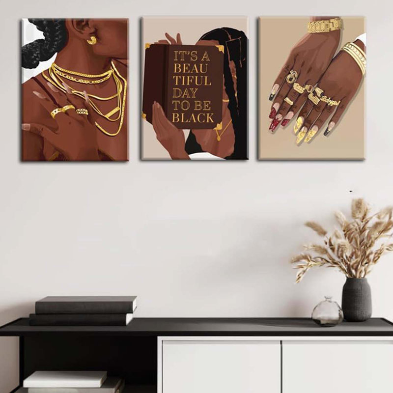 3 Piece Wrapped Canvas Print