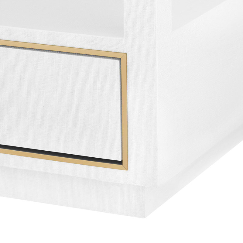 Carmen Accent Chest, White
