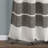 Textured Stripe Sheer Sheer Curtain Pair-488667124
