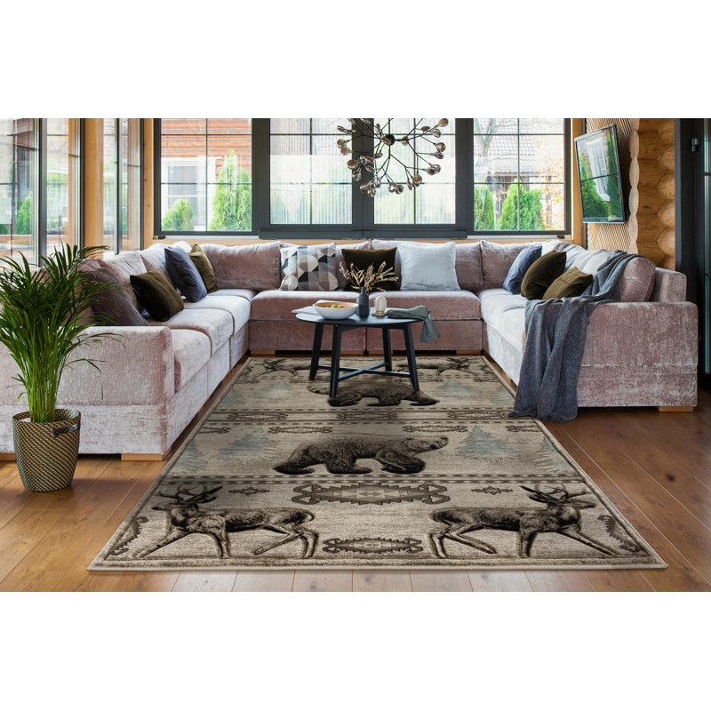 Shiflett Indoor Rug, Rectangle 3'9" x 5'9"