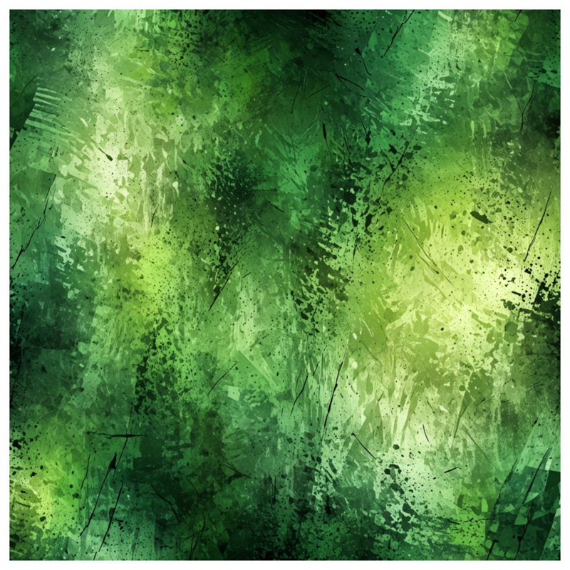 Green Abstract Texture Comforter, Twin Extra Long