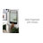 Orlo Glass Wall Organizer with Memo Board