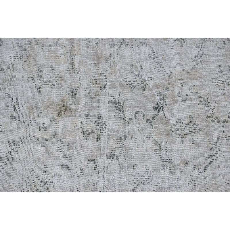 Tapis organique Oushak - Décoration de chambre rétro et turque avec un design oriental discret
