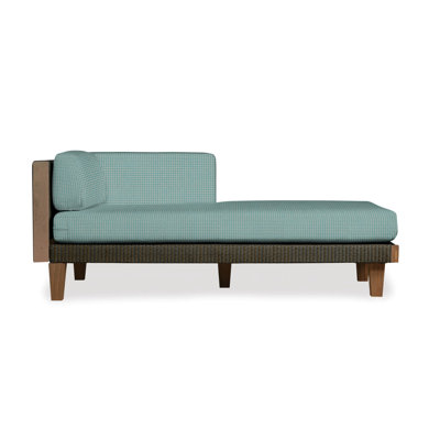 Catalina Outdoor Teak Chaise Lounge