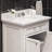 Derby 30" Carrara White Marble Countertop Bath Vanity with Faucet-118558691-29273791