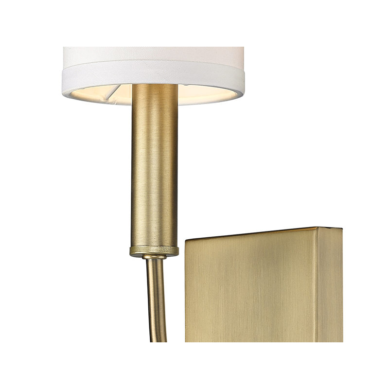 Danytza Candle Wall Light, Brass