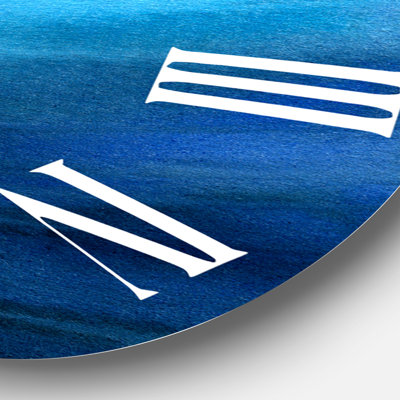 Underwater Aquatic Compostion - Nautical & Coastal wall clock