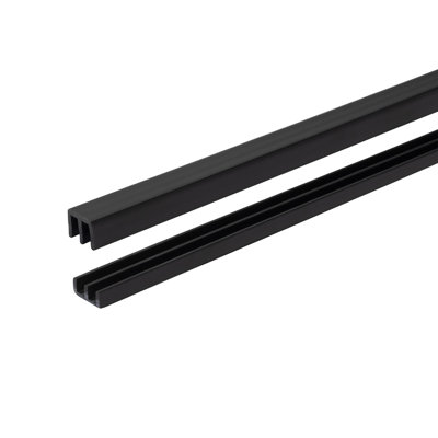 Rail de moulage en plastique de 0,75 po d'épaisseur x 0,75 po de largeur x 36 po de longueur