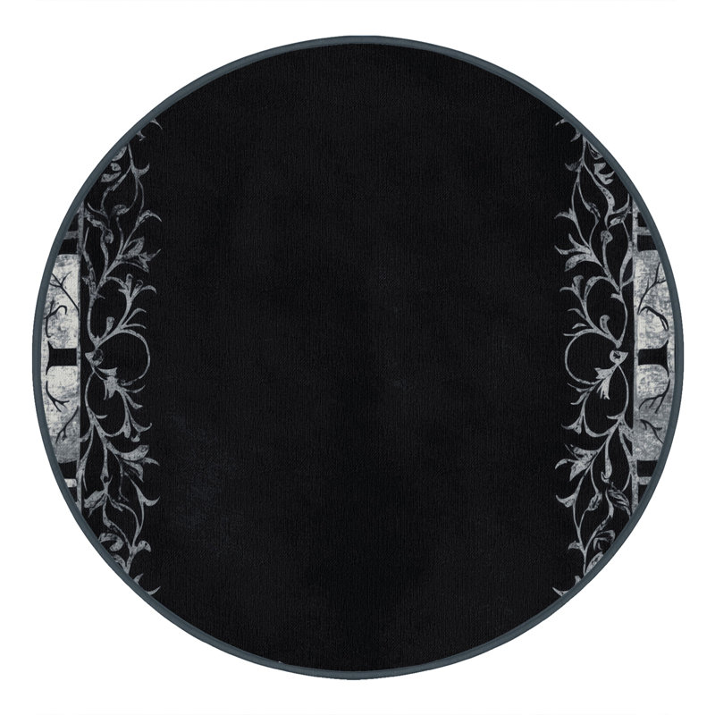 Eclipsed Petals Rug, Round 8'