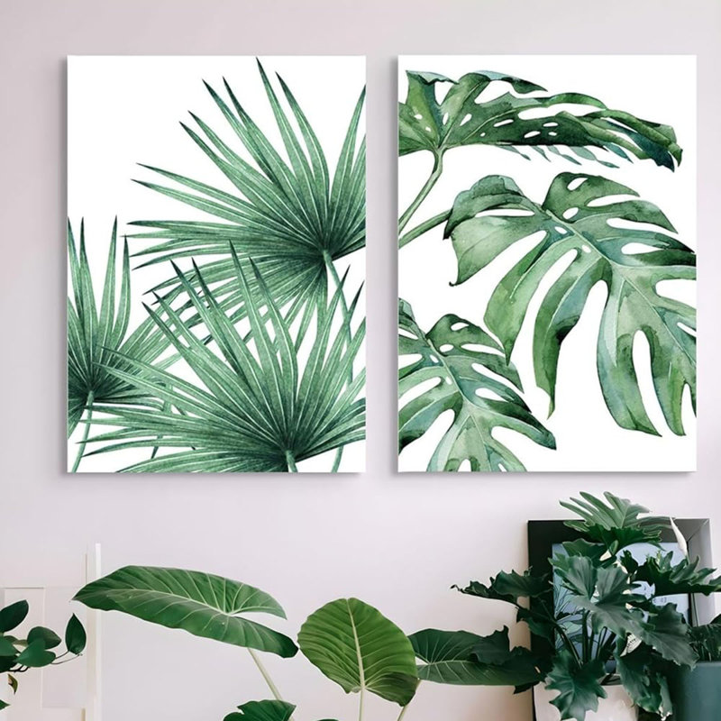 3 Piece Wrapped Canvas Print, 40 cm H x 90 cm W