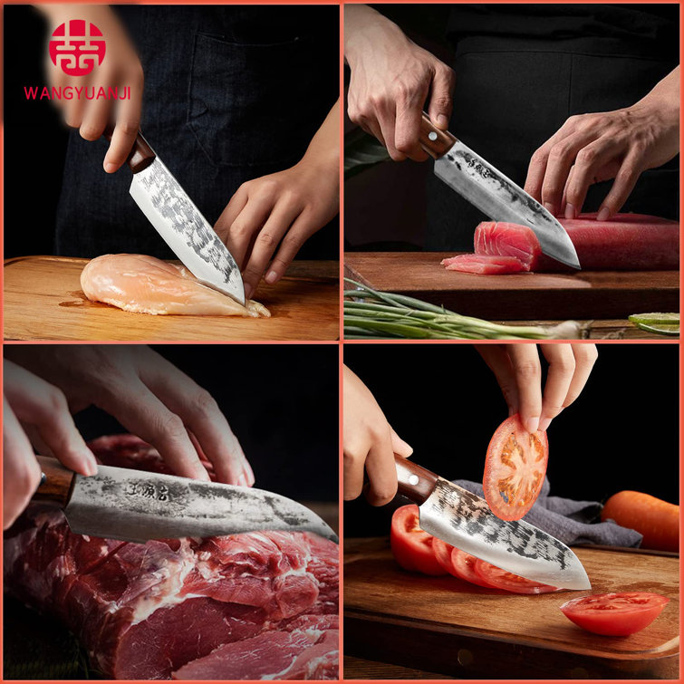 Sasaki Takumi Japanese AUS-10 Stainless Steel Chef Knife with Locking  Sheath, 8-Inch, Black