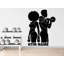 Adhésif mural Couple afro American Gym-1928129821-1928207633-1928207637