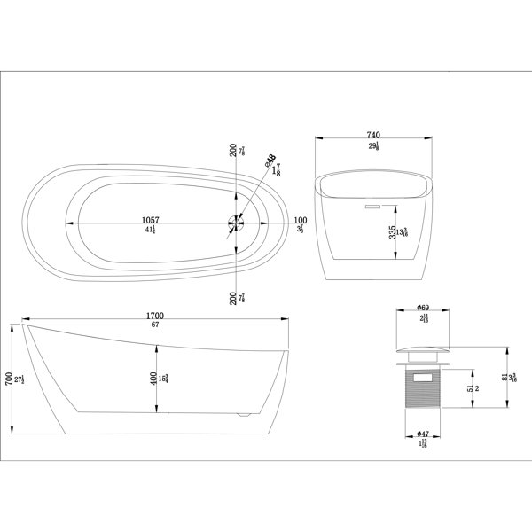 Dimensions du produit