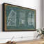 Impression sur toile bleu sarcelle calculatrice-1903595715